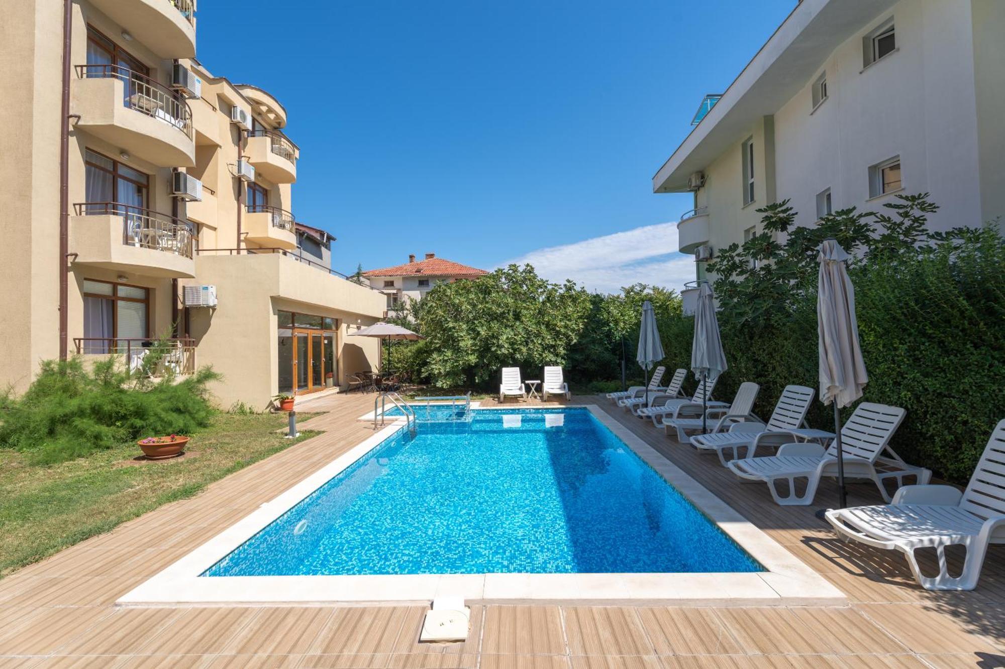 Hotel Milan Primorsko Zewnętrze zdjęcie
